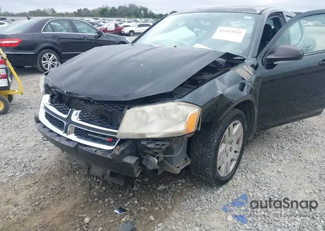 2014 Dodge Avenger Se from USA, damaged, VIN 1C3CDZAB1EN120751